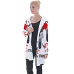 Be Strong Longline Hooded Cardigan