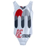 Be Strong Kids  Cut-Out Back One Piece Swimsuit