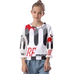 Be Strong Kids  Cuff Sleeve Top