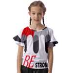 Be Strong Kids  Cut Out Flutter Sleeves