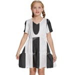 Be Strong Kids  Short Sleeve Tiered Mini Dress