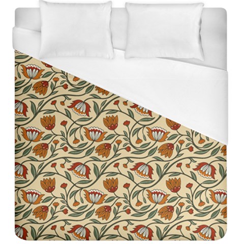 Floral Design Duvet Cover (King Size) from ZippyPress