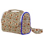 Floral Design Satchel Shoulder Bag