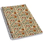 Floral Design 5.5  x 8.5  Notebook
