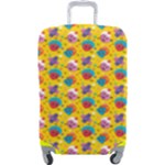 Heart Diamond Pattern Luggage Cover (Large)