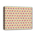 Summer Watermelon Pattern Deluxe Canvas 14  x 11  (Stretched)