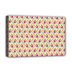 Summer Watermelon Pattern Deluxe Canvas 18  x 12  (Stretched)
