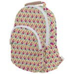 Summer Watermelon Pattern Rounded Multi Pocket Backpack