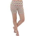 Summer Watermelon Pattern Lightweight Velour Yoga Shorts