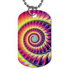 Fractal34 Dog Tag (Two Sides) from ZippyPress Front