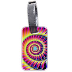 Fractal34 Luggage Tag (two sides) from ZippyPress Front