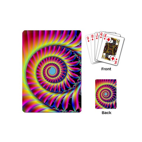 Fractal34 Playing Cards (Mini) from ZippyPress Back