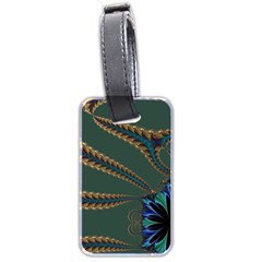 Fractal34 Luggage Tag (two sides) from ZippyPress Front
