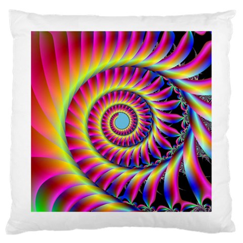 Fractal34 Large Cushion Case (One Side) from ZippyPress Front