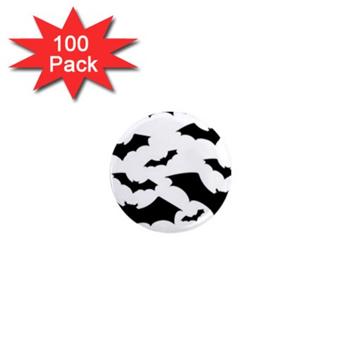 Deathrock Bats 1  Mini Magnet (100 pack)  from ZippyPress Front