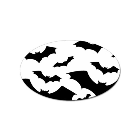 Deathrock Bats Sticker Oval (100 pack) from ZippyPress Front