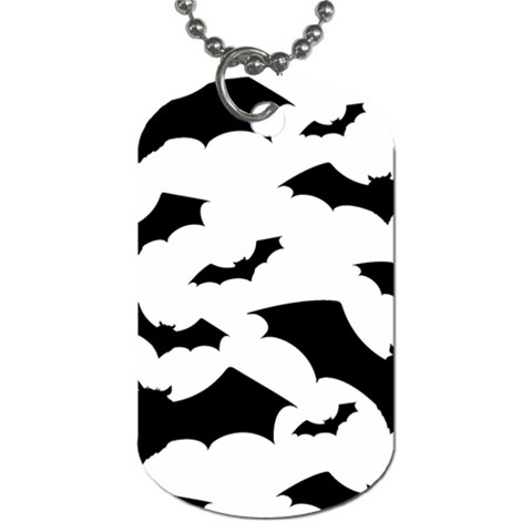 Deathrock Bats Dog Tag (Two Sides) from ZippyPress Front