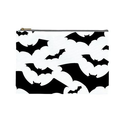 Deathrock Bats Cosmetic Bag (Large) from ZippyPress Front