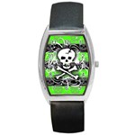 Deathrock Skull Barrel Style Metal Watch