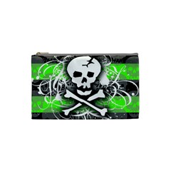 Deathrock Skull Cosmetic Bag (Small) from ZippyPress Front