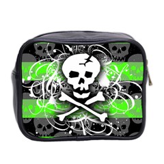 Deathrock Skull Mini Toiletries Bag (Two Sides) from ZippyPress Back