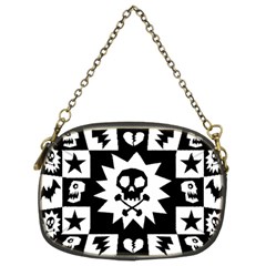 Gothic Punk Skull Chain Purse (Two Sides) from ZippyPress Back