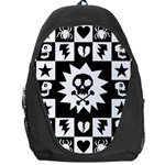 Gothic Punk Skull Backpack Bag