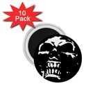 Morbid Skull 1.75  Magnet (10 pack) 