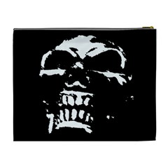 Morbid Skull Cosmetic Bag (XL) from ZippyPress Back