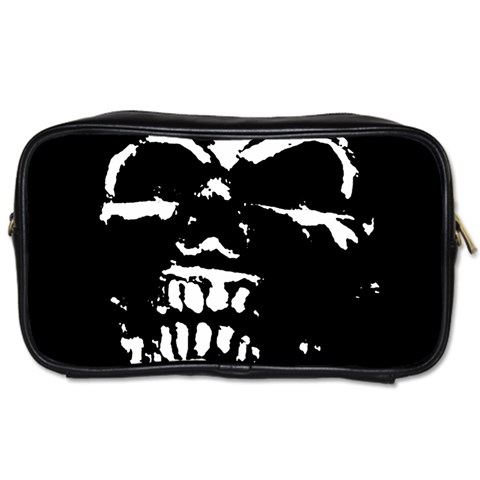 Morbid Skull Toiletries Bag (One Side) from ZippyPress Front