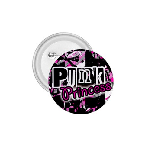 Punk Princess 1.75  Button from ZippyPress Front