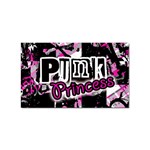 Punk Princess Sticker Rectangular (10 pack)