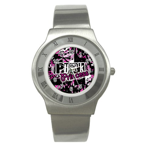 Punk Princess Stainless Steel Watch from ZippyPress Front