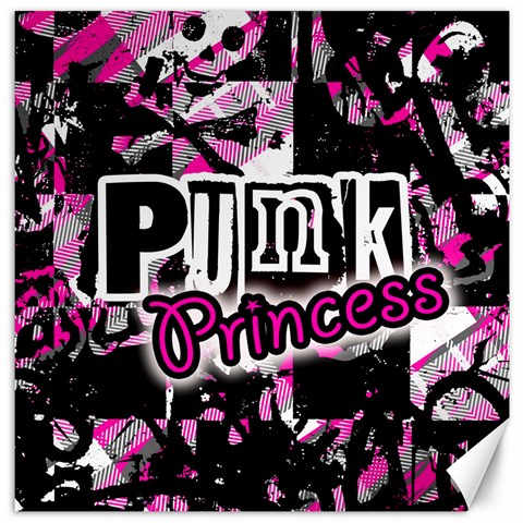 Punk Princess Canvas 20  x 20  from ZippyPress 19 x19.27  Canvas - 1