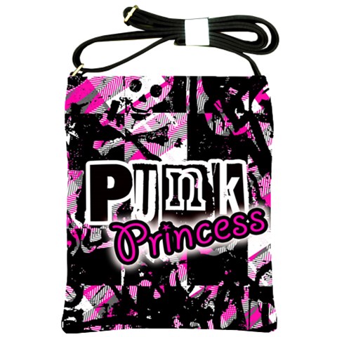 Punk Princess Shoulder Sling Bag from ZippyPress Front
