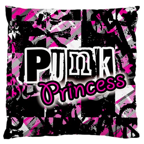 Punk Princess Large Cushion Case (Two Sides) from ZippyPress Front