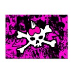 Punk Skull Princess Sticker A4 (100 pack)