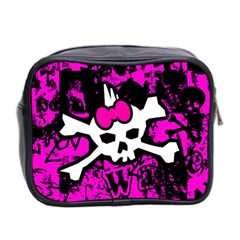 Punk Skull Princess Mini Toiletries Bag (Two Sides) from ZippyPress Back