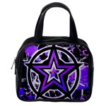 Purple Star Classic Handbag (One Side)