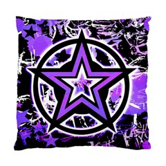 Purple Star Cushion Case (Two Sides) from ZippyPress Back