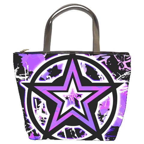 Purple Star Bucket Bag from ZippyPress Front