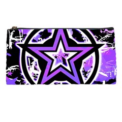 Purple Star Pencil Case from ZippyPress Front