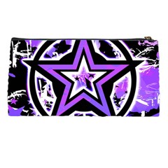 Purple Star Pencil Case from ZippyPress Back