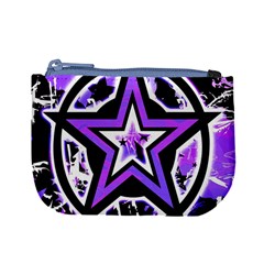 Purple Star Mini Coin Purse from ZippyPress Front