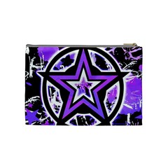 Purple Star Cosmetic Bag (Medium) from ZippyPress Back