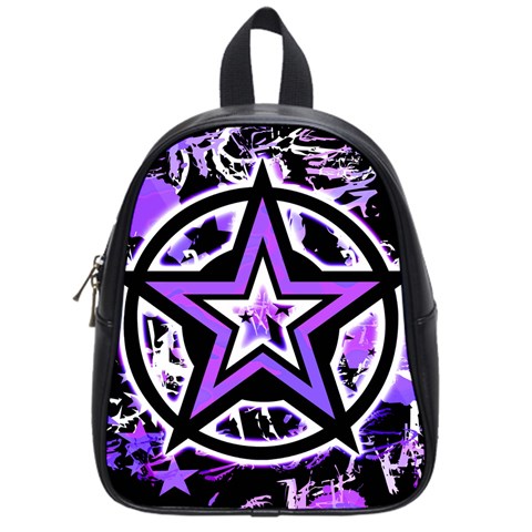 Purple Star School Bag (Small) from ZippyPress Front