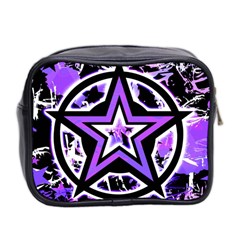 Purple Star Mini Toiletries Bag (Two Sides) from ZippyPress Back