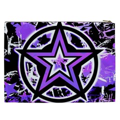 Purple Star Cosmetic Bag (XXL) from ZippyPress Back