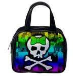 Rainbow Skull Classic Handbag (One Side)