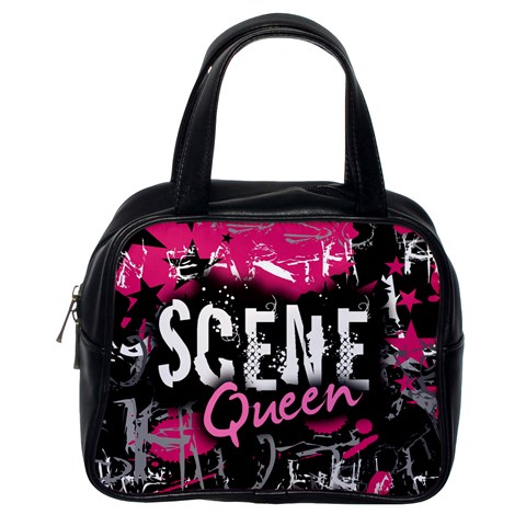 Scene Queen Classic Handbag (One Side) from ZippyPress Front